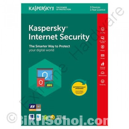 Kaspersky Genuine Internet Security Latest Version- 3 Users
